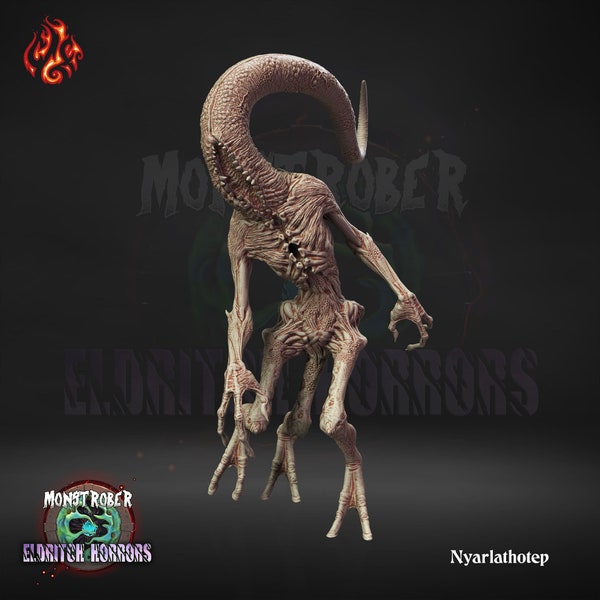 Nyarlathotep Resin Tabletop Miniature | Monstrober 2023 Collection- Eldritch Horrors| Crippled God Foundry