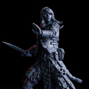 Ghostbane Sentinel | UNBEMALT | Dungeons and Schreckers Series 2 RPG Horror Miniaturen Tabletop | Fleisch der Götter