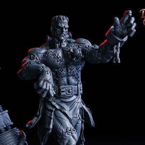 Elendes Konstrukt | UNBEMALT | Dungeons and Schreckers Series 2 RPG Horror Miniaturen Tabletop | Fleisch der Götter