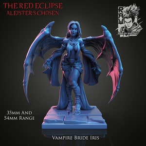 Aleister&#39;s Chosen Vampire Resin Miniature Set | The Red Eclipse | Ronin Arts Workshop RAW