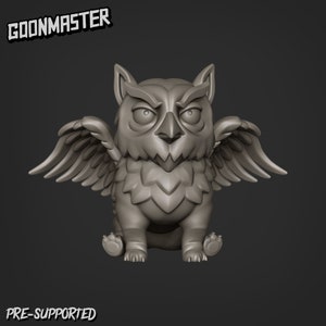 Juego de miniaturas de mesa Owlgryph Pup / Sky Elves / Goon Master Games