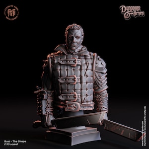 The Shape Resin Bust | Dungeons and Terrors Series RPG Horror Miniatures Tabletop | Flesh of Gods