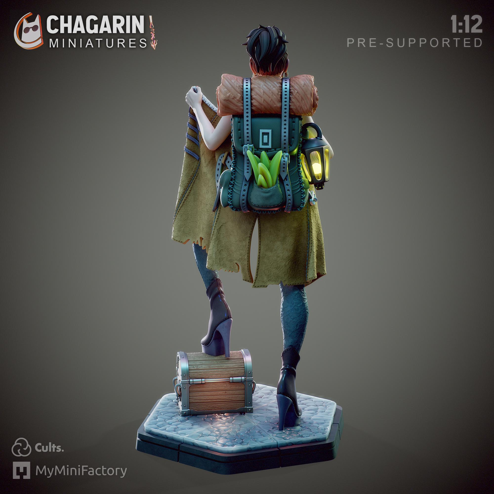 Lady Merchant NSFW Pin up Statue & Miniature | Craftswomen Collection ...
