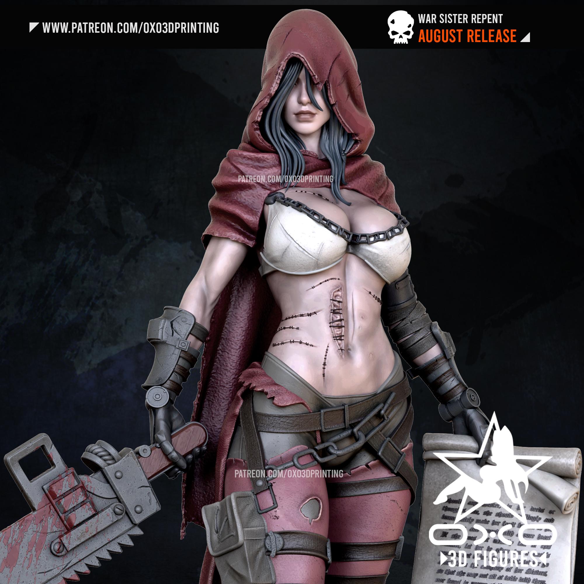 10 Repentia Warhammer 40K – Figurines Adepta Sororitas Plastique