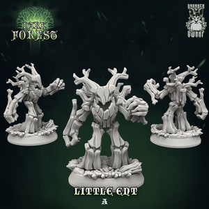 Baby Ents Resin Miniature Set | Dark Forest Tabletop Series | Drunken Dwarf Miniatures