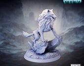 Scarcrest Tundra Terrors Wolves Resin Miniature Set Expedition to Scarcrest Tabletop RPG Miniatures Broken Anvil Miniatures