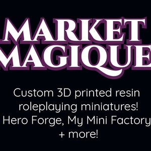 Custom 3D Resin Miniature Printing | Hero Forge | Thingiverse | My Mini Factory
