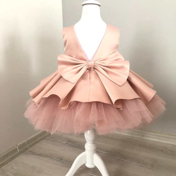 Dusty Pink Dress Etsy