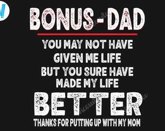Download Bonus Dad Svg Etsy