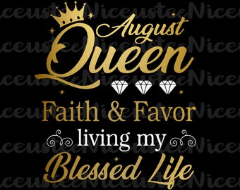 Download August Birthday Svg Etsy