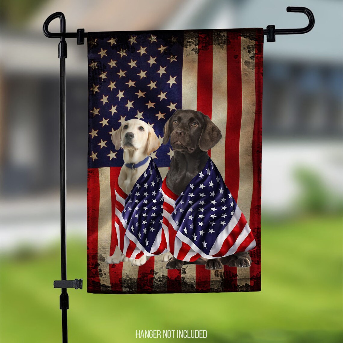 Personalized Labrador Retriever Flag Dog Lovers Flag Garden Etsy