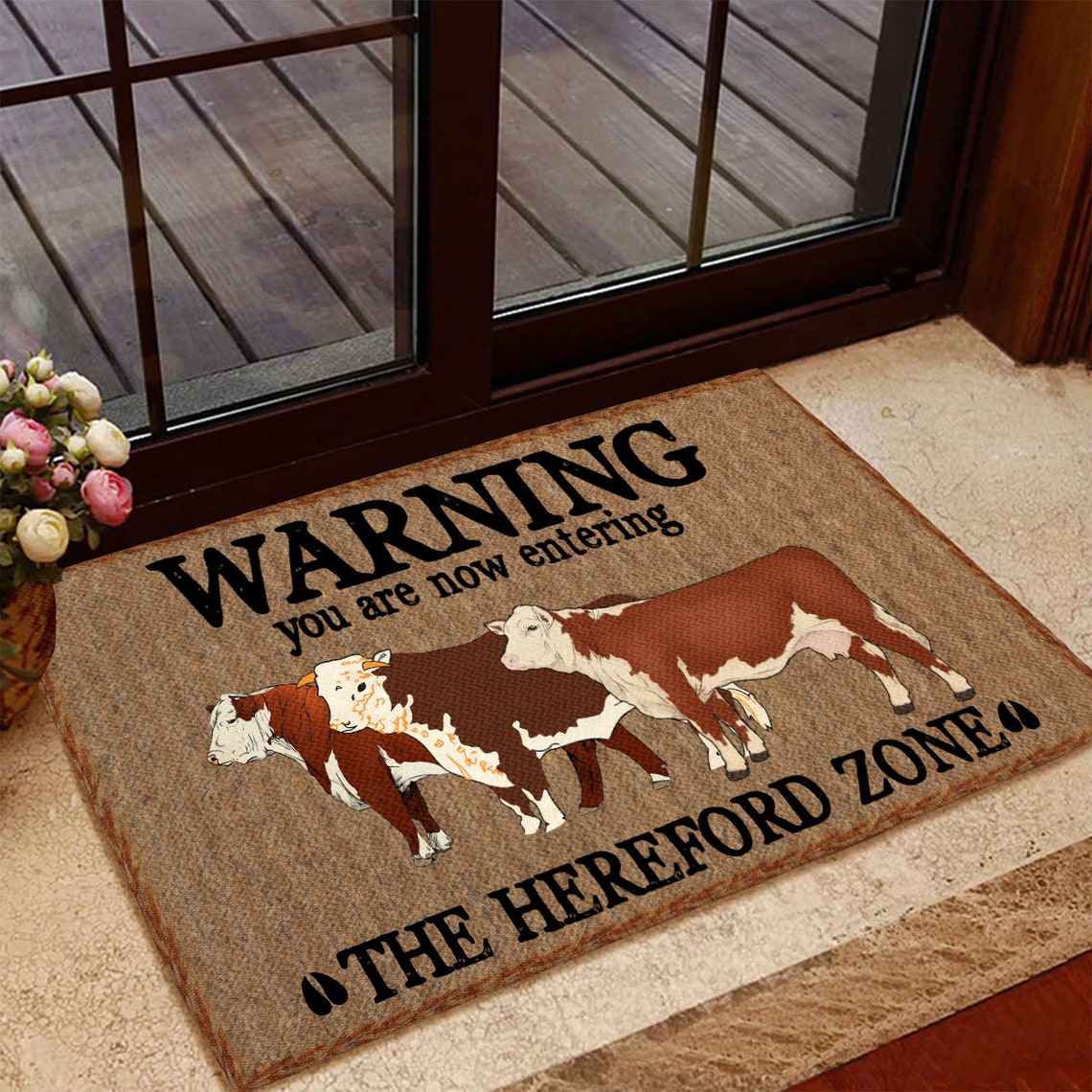Custom Cat Warning Doormat/ Custom Cat Mat/ Rug/Area Etsy