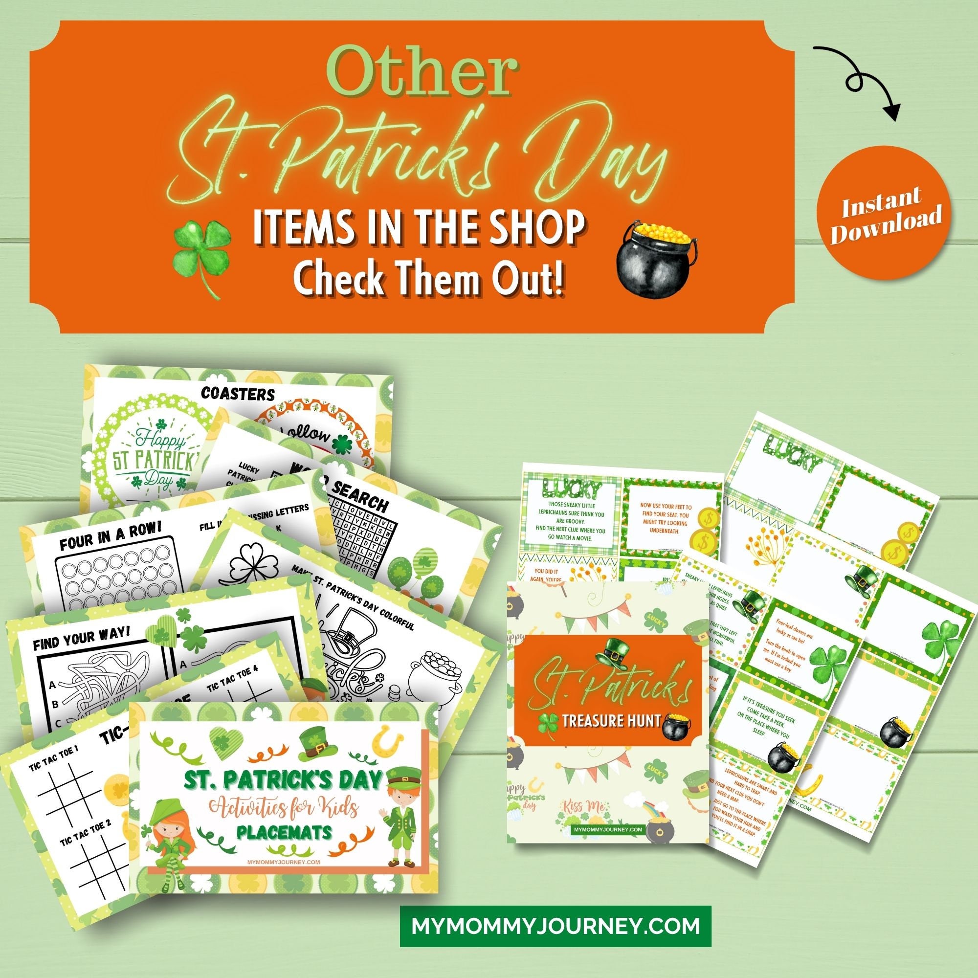 St. Patrick's Day Game Winner's Certificate, Saint Patty's Certificate ...