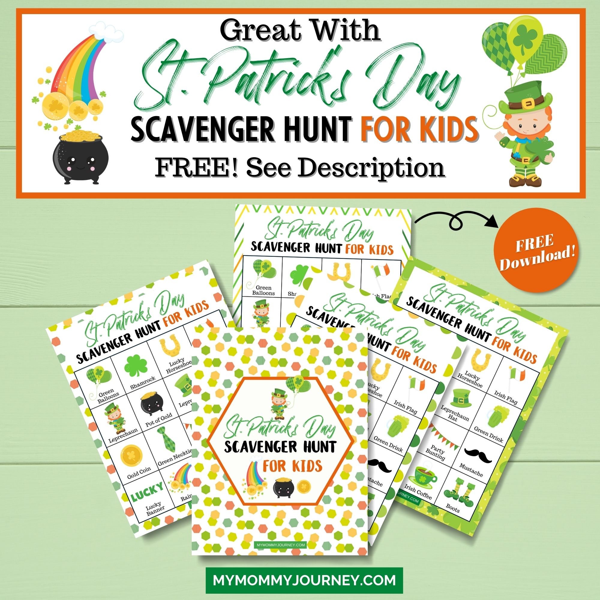 St. Patrick's Day Game Winner's Certificate, Saint Patty's Certificate ...