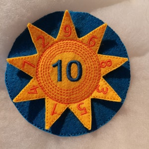 10 amis soleil ITH 10x10 cadre 4x4 image 4