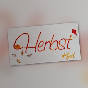 Herbstkind embroidery file