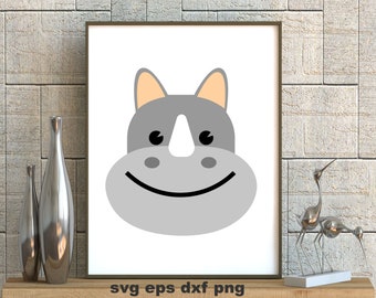Download Baby Rhino Svg Etsy