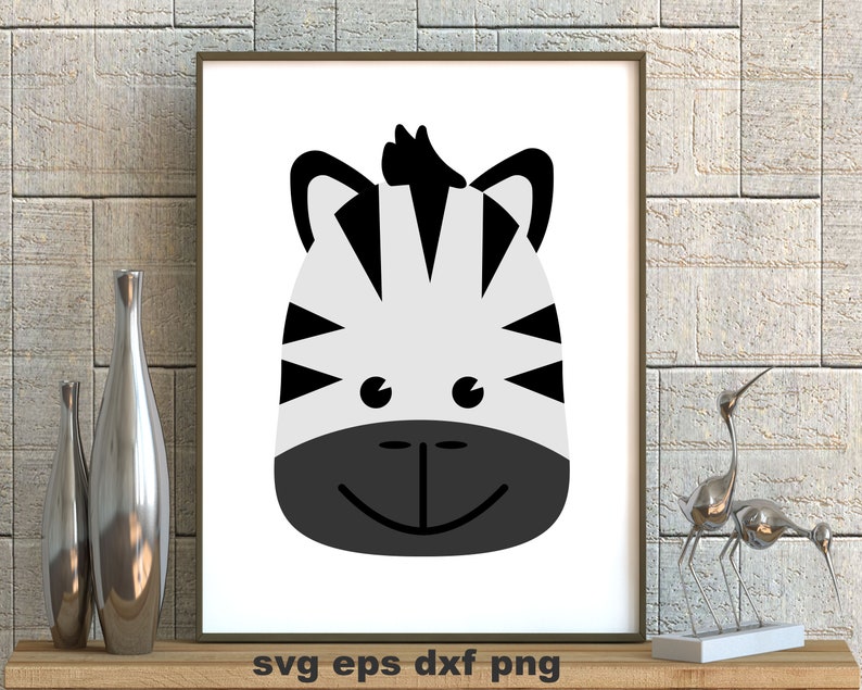 Download Clip Art Baby Zebra Svg Cutting Files Eps Dxf Png Cricut Silhouette Decals Instant File Download Wall Art Print T Shirts Art Collectibles