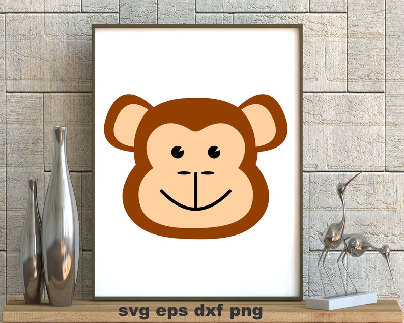 Download T Shirts Print Baby Monkey Svg Cutting Files Eps Dxf Png Cricut Silhouette Instant File Download Decals Wall Art Clip Art Art Collectibles Vermontorganics Com