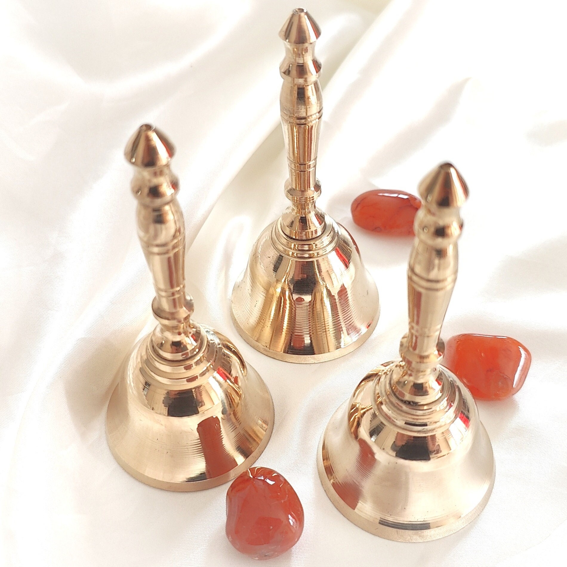 Energy Clearing Brass Bell  Altar Bell – The Spirit Den