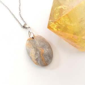 Crazy Agate Pendant Necklaces