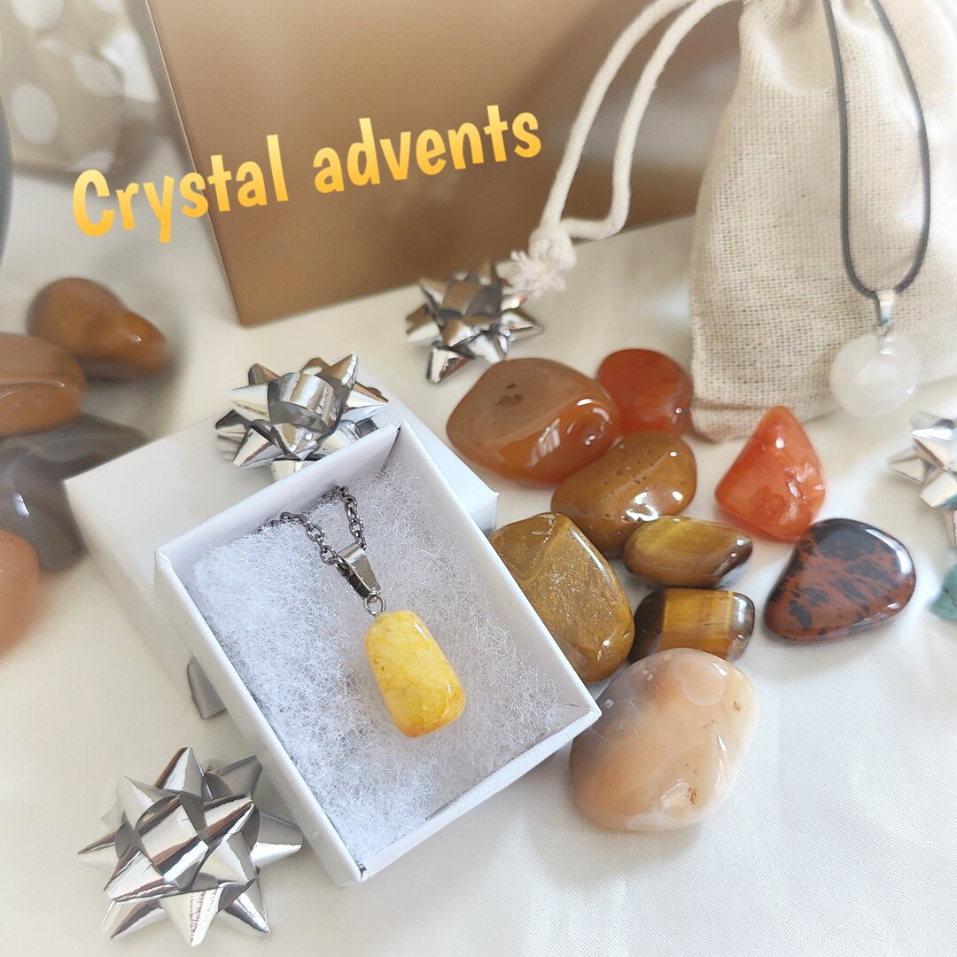 Crystal Gemstone Advent Calendar Etsy UK
