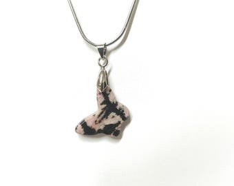 Rhodonite Pendant Necklace