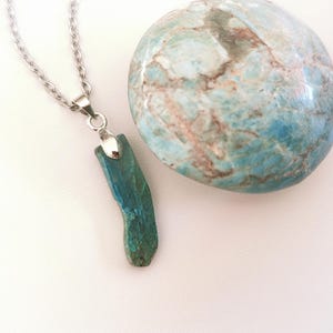 Chrysocolla Pendant Necklace