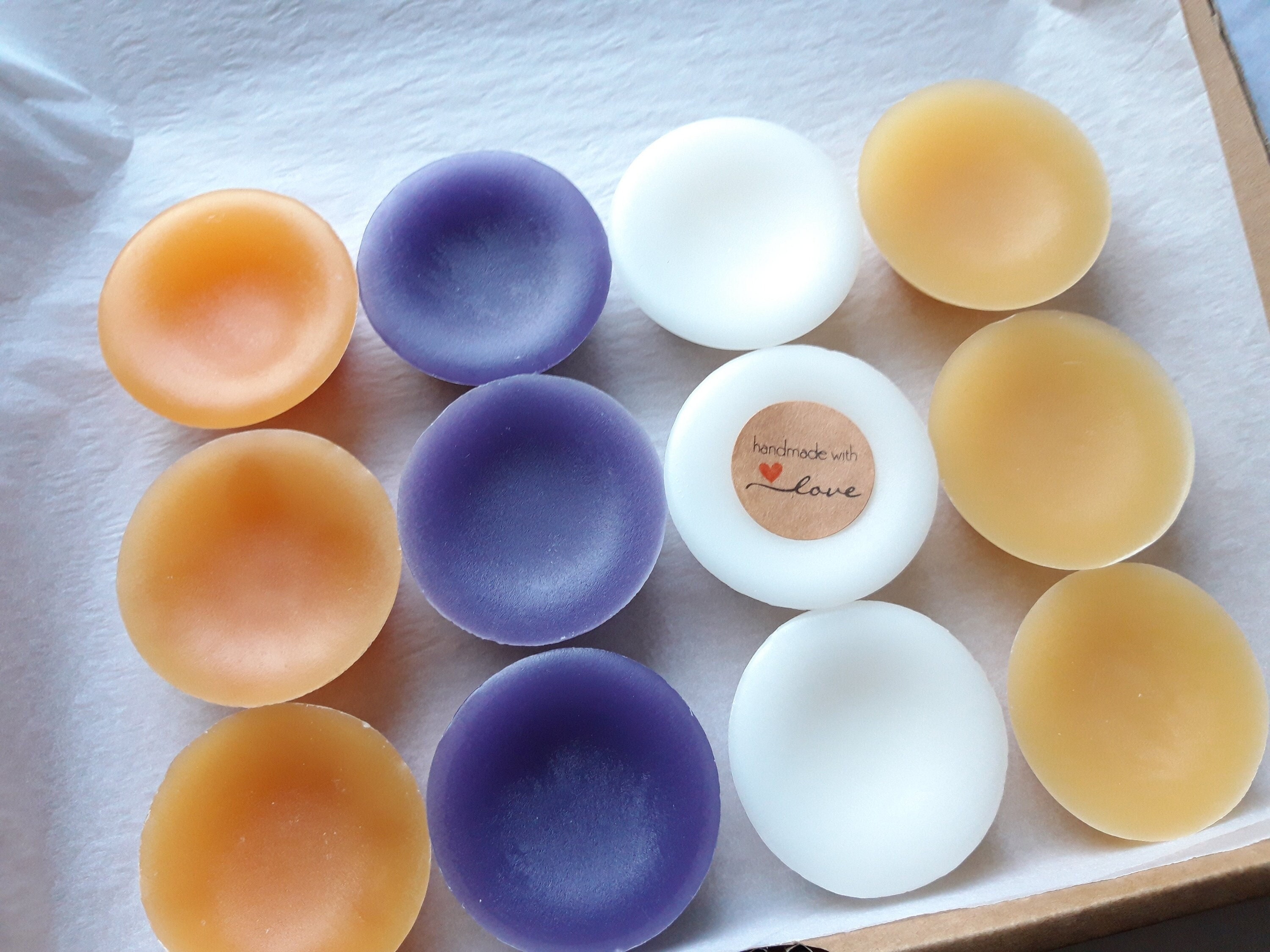 Fondants Parfumés Aux Fragrances de Grasse - Lot 12 Fondants, Plusieurs Parfums Au Choix