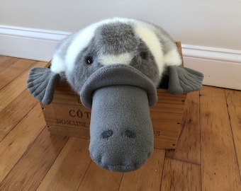 Plaidy-pus the Platypus PDF Sewing Pattern 30" Stuffed Animal