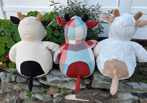 Mootilda 牛のPDF縫製パターン 19インチ ぬいぐるみ 重みのある快適さ