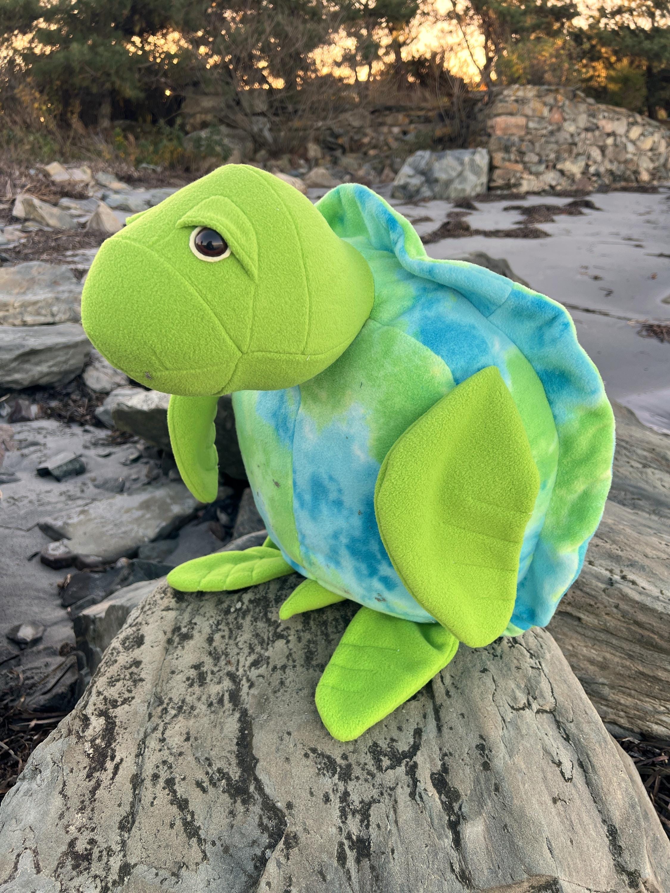 Tiago Turtle PDF Sewing Pattern Sea Turtle Plush Stuffed Animal 28 ...