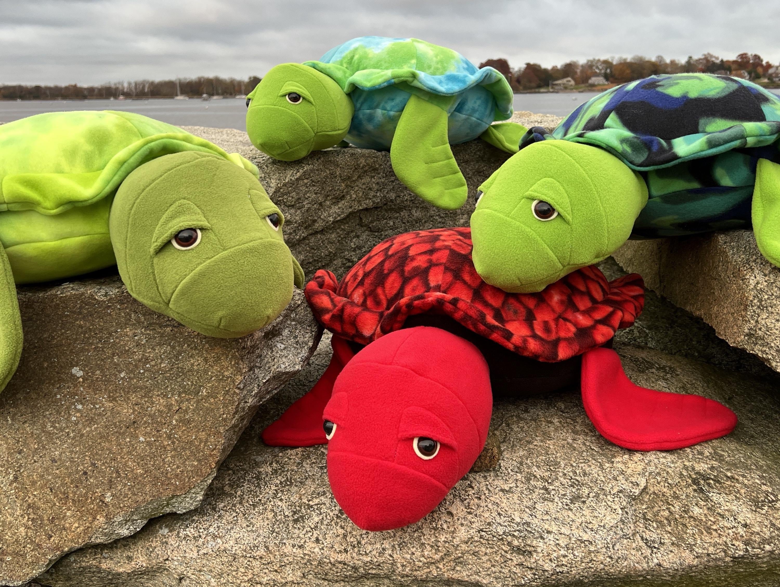 Tiago Turtle PDF Sewing Pattern Sea Turtle Plush Stuffed Animal 28 ...