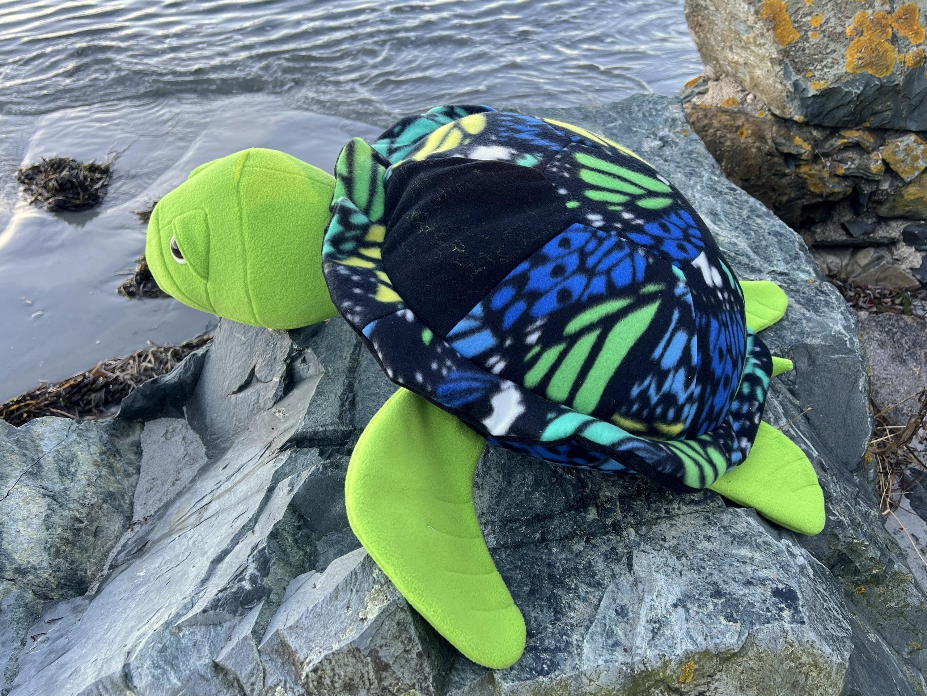 Tiago Turtle PDF Sewing Pattern Sea Turtle Plush Stuffed Animal 28 ...