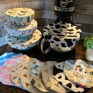 Farmhouse Stand Mixer Bowl Covers