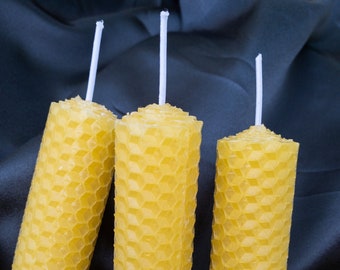 Beeswax Roll Candle