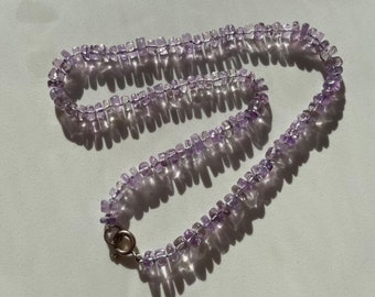 The Big Rock Candy Mountain Amethyst Gemstone Candy Necklace