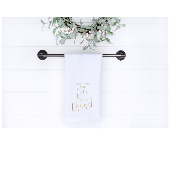 Designer Inspired Hand Towel Bathroom Towels Hand Towels Etsy