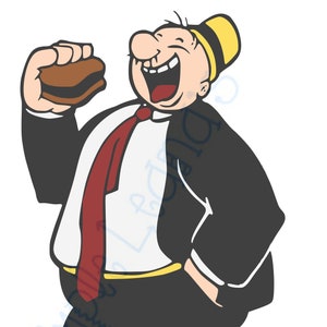 Vintage Toon J. Wellington Wimpy Popeye's Hamburger Eating - Etsy Denmark Vintage Toon J. Wellington Wimpy Popeye's Hamburger Eating - Etsy Denmark