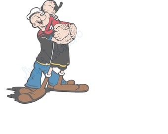 Popeye the Sailor Man and Olive Oyl Image File JPG PNG and - Etsy Singapore Popeye the Sailor Man and Olive Oyl Image File JPG PNG and - Etsy Singapore