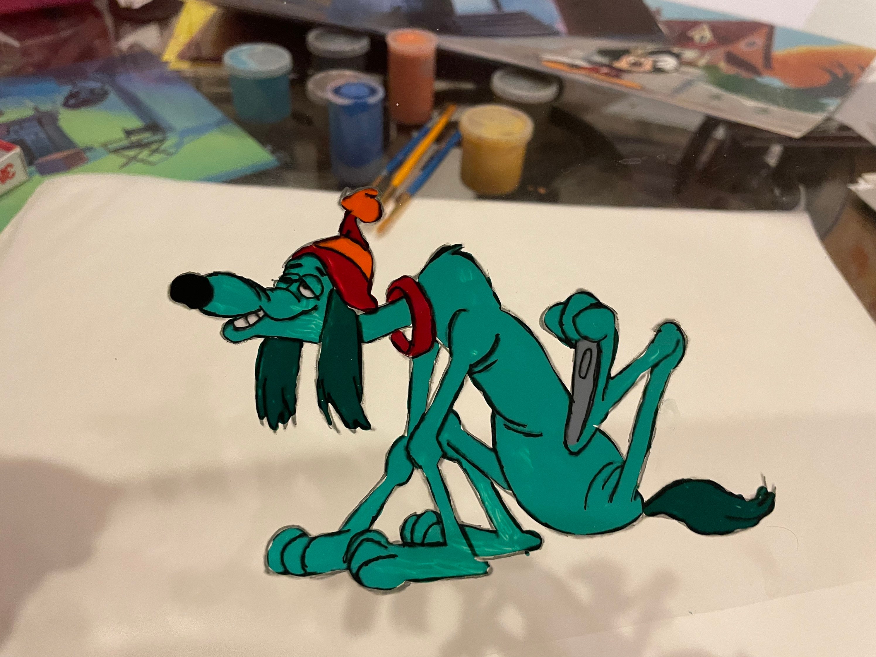 Hanna Barbera Goober and the Ghost Chasers Hand Painted Animation Cel ...