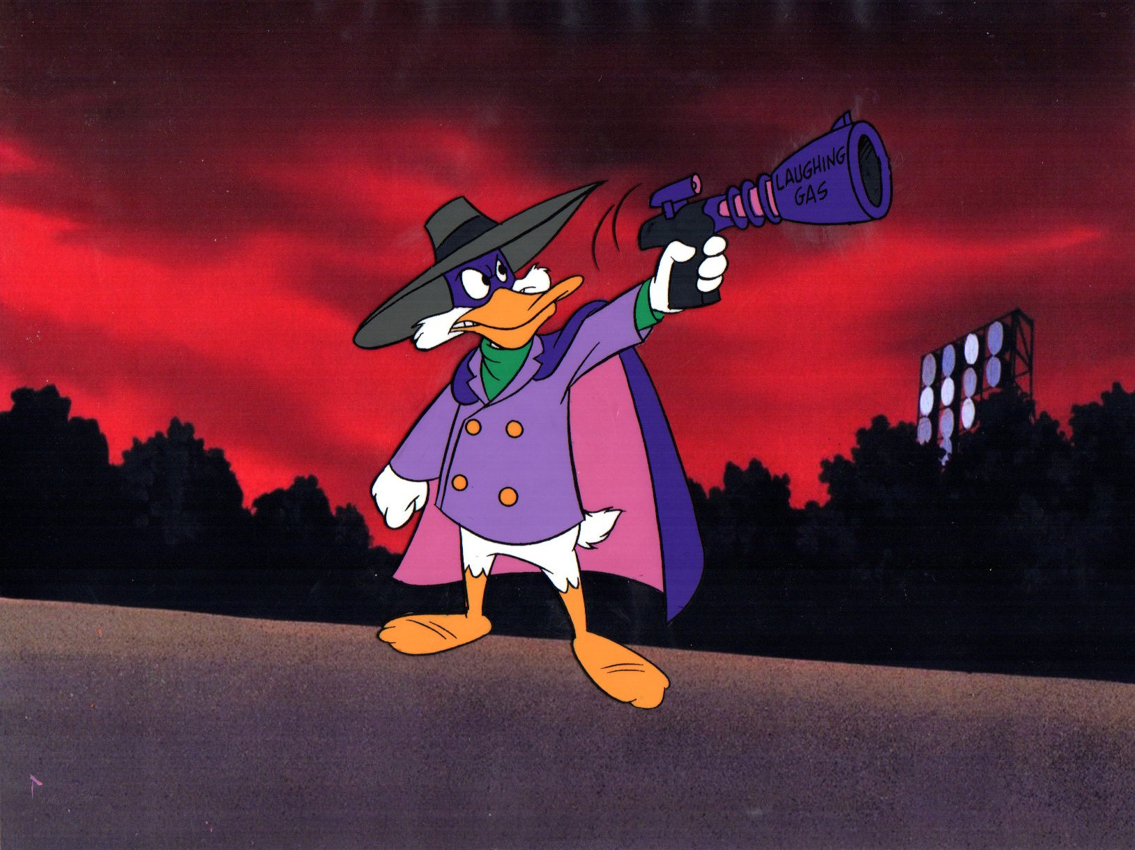 Darkwing Duck 8x10 hand painted animation cel agrohort.ipb.ac.id