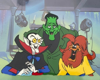 Filmation The Groovie Goolies Hand Painted Animation Cel Art Reproduction