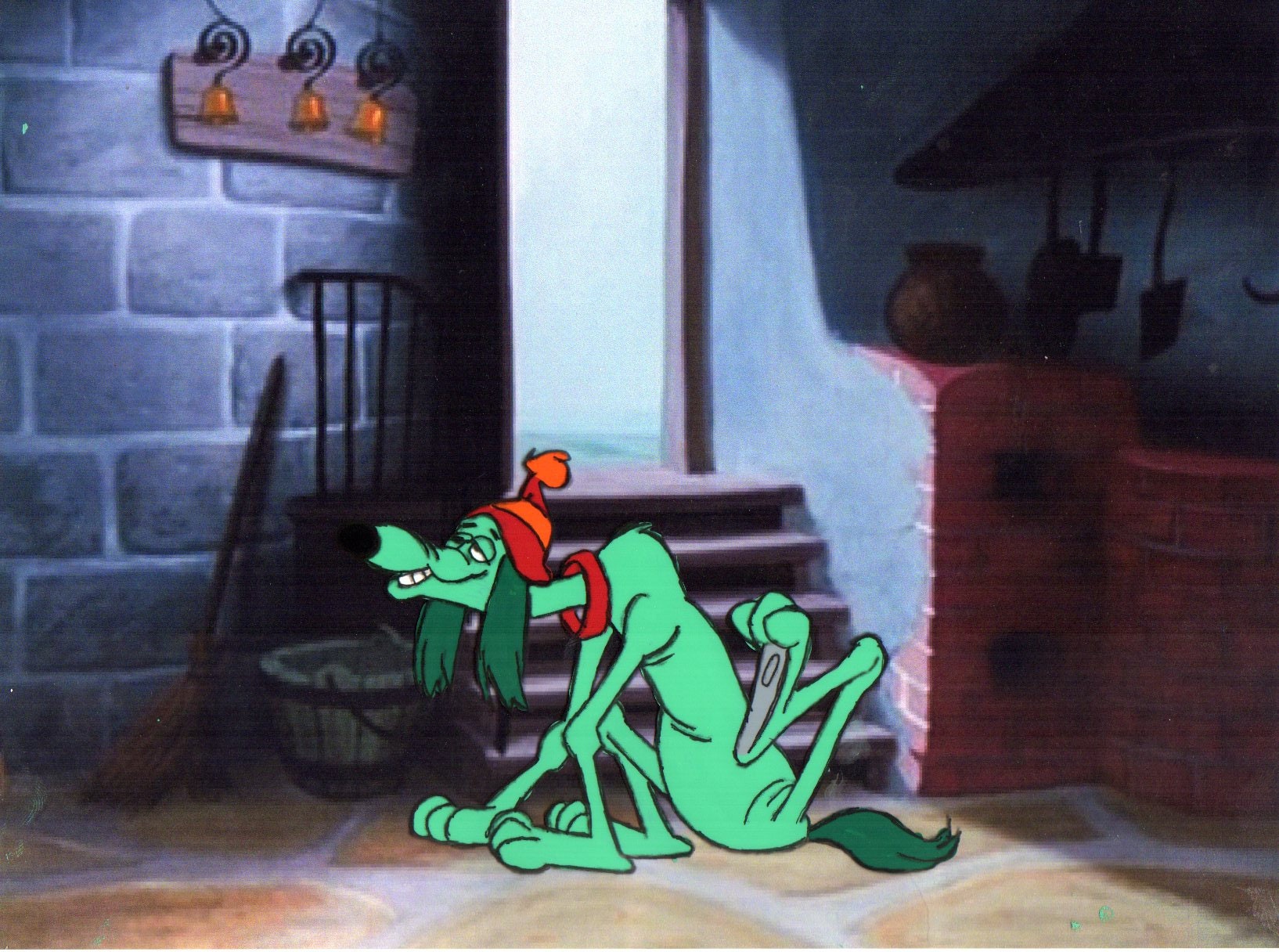 Hanna Barbera Goober and the Ghost Chasers Hand Painted Animation Cel ...