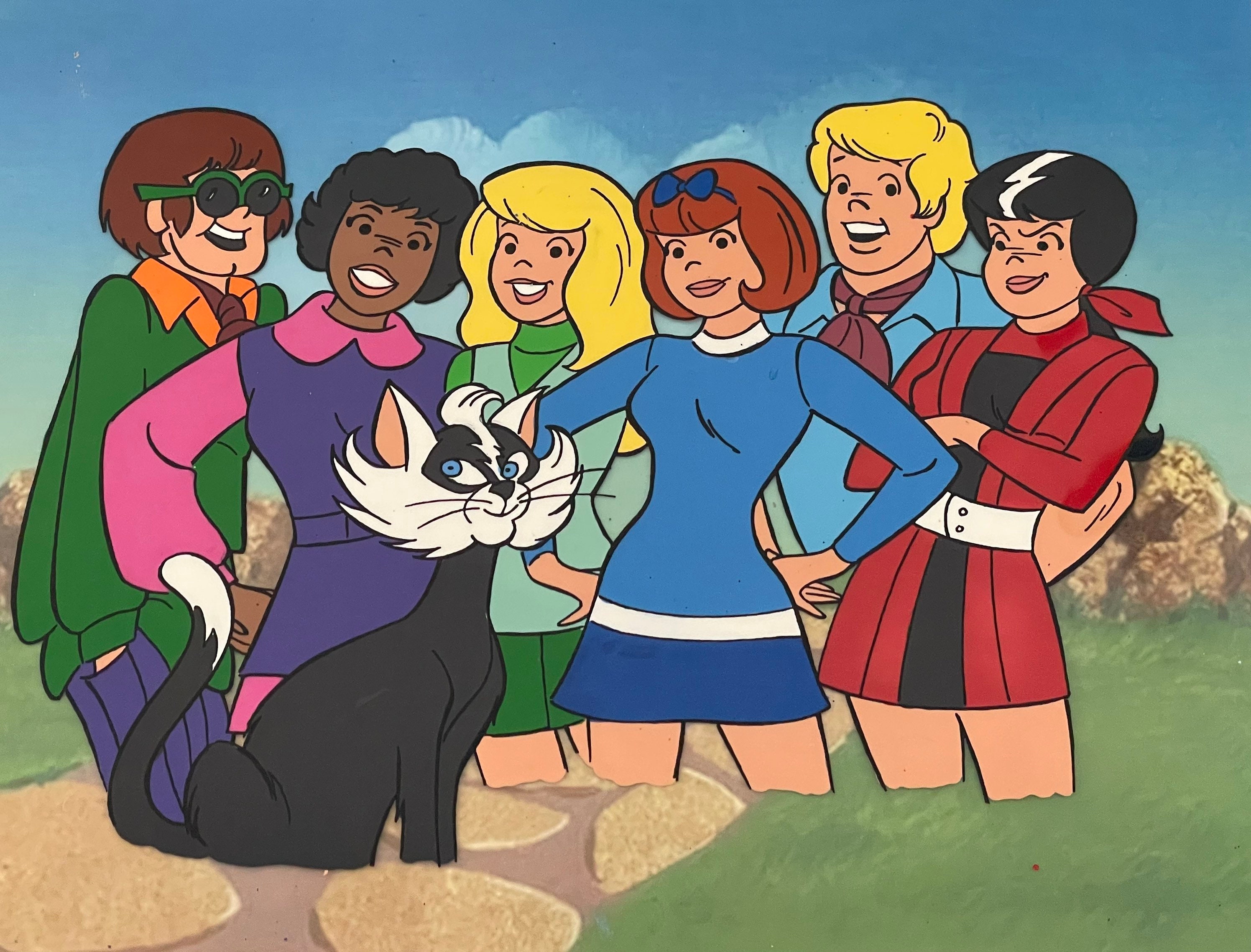 Hanna Barbera Josie And The Pussycats Hand Painted Animation Etsy