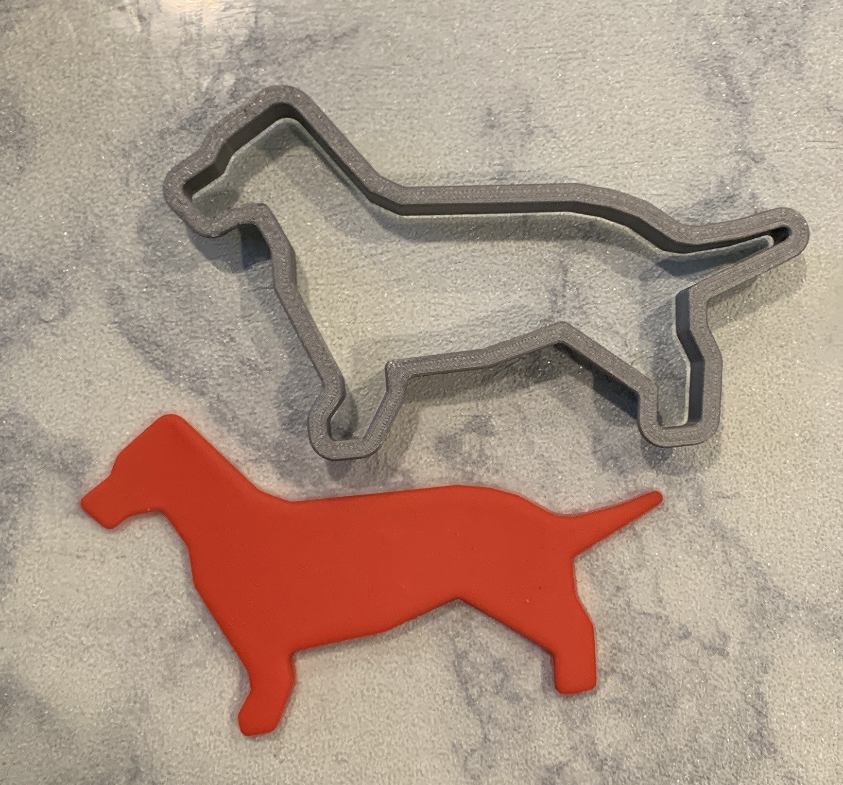 Dog Cookie Cutter 3D Printed Etsy