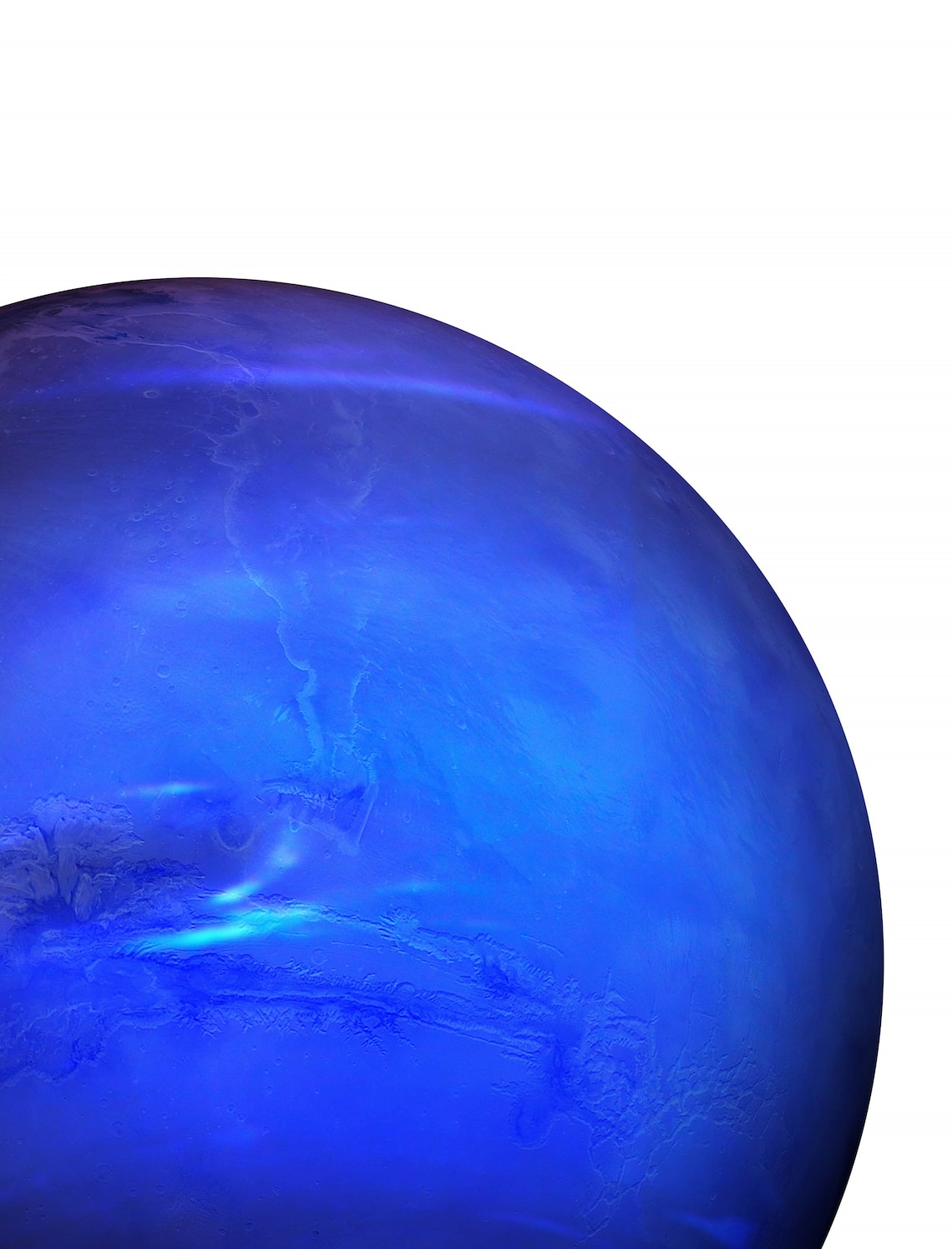 Neptune Art Prints Neptune Art Outer Space Print Etsy