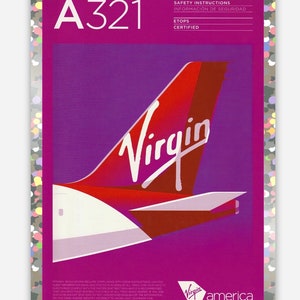 Cartão de informações de segurança Vx a321 Adesivo