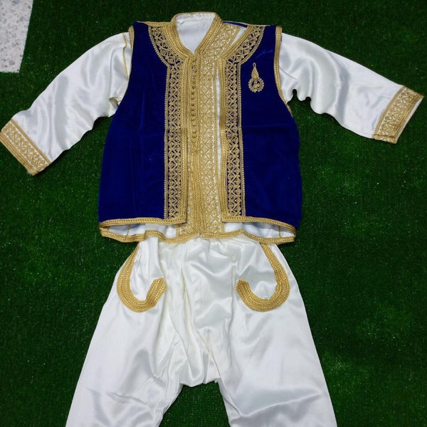 Best quality children and baby 3-pieces moroccan jabador .