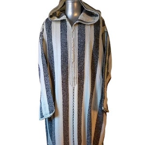 Moroccan Djellaba for Men caftan - Traditional Winter Moroccan Clothing